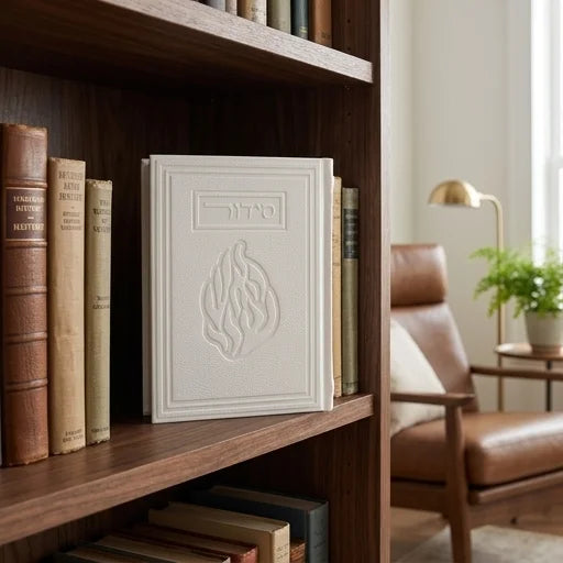 ART Sidur KETER HATFILA, Haesh Sheli, White, 17.5X13 c"m