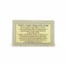 Golden Amulet for Soldier 8*5cm - Purple