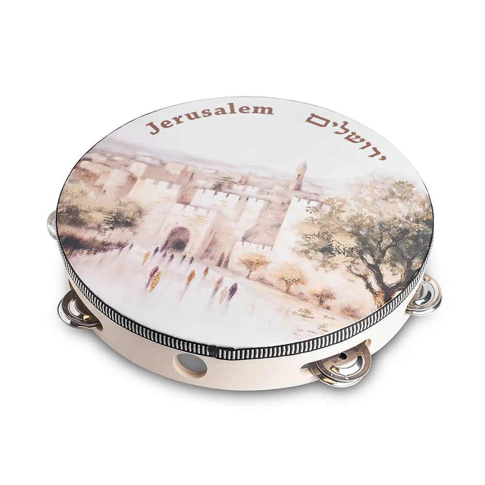 Miriam Drum with a Print, 25 cm