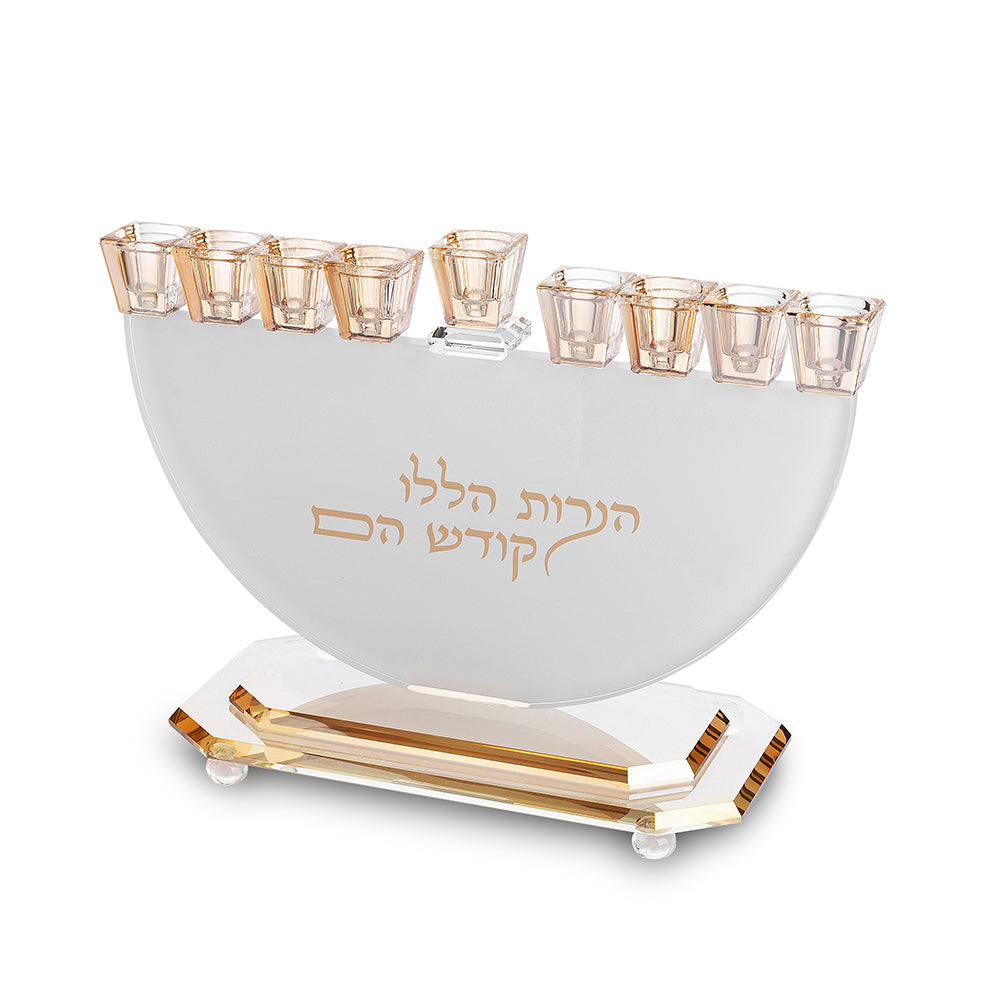 Crystal Elegant Menorah 29x30 cm