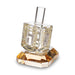 Crystal Dreidel 11 cm With Metal Plaque- N.g.h.poh