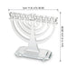 Crystal Elegant Hanukkiah 28x30 cm