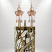 Pair of Rimonim for Torah 25 cm gold