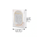Acrilic Home Blessing 24*16cm