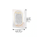 Acrilic Candle Lighting 24*16cm
