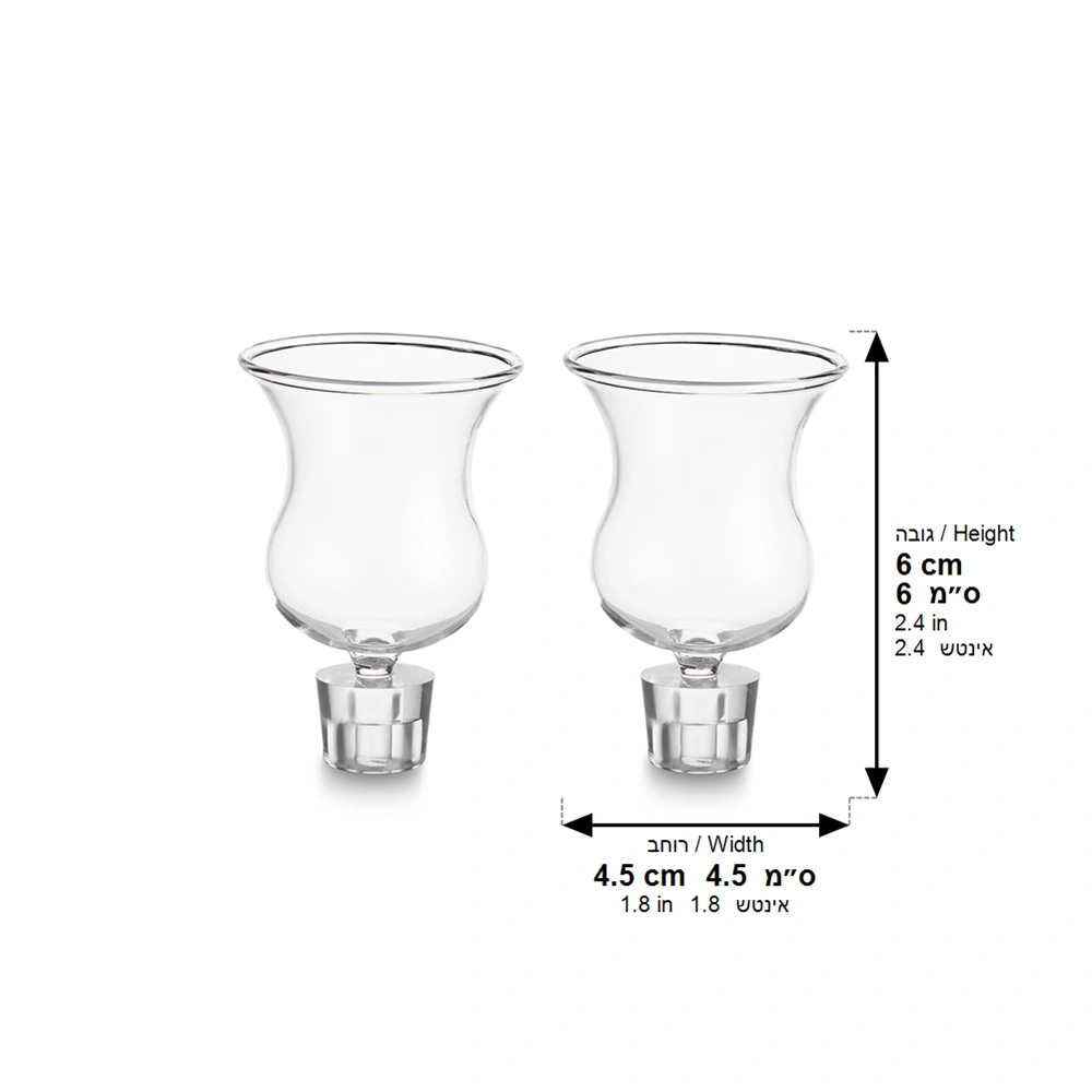 Pair of Oil Cups 4*5.5 cm