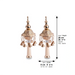 Pair of Rimonim for H'aftara 26 cm- Rose Gold