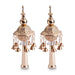 Pair of Rimonim for H'aftara 26 cm- Rose Gold