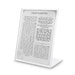 Lucit Blessings 22 cm- Hanukah Candle Lighting, White with Silver