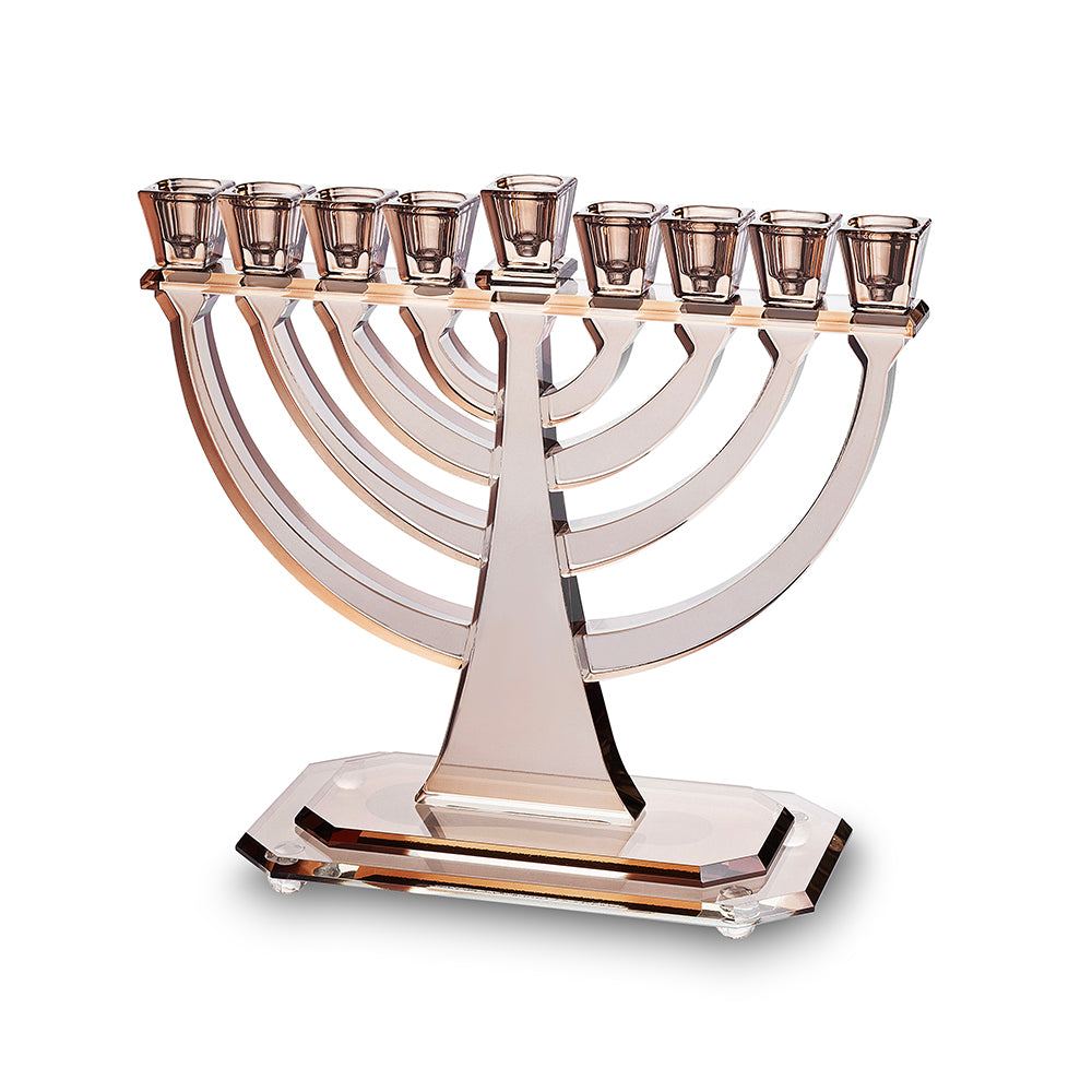 Crystal Elegant Hanukkiah 28x30 cm