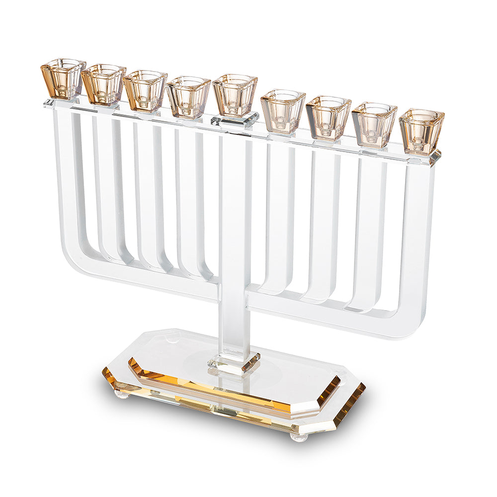Crystal Elegant Menorah 29x30 cm
