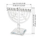 Crystal Elegant Menorah 31x37 cm