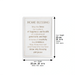 Canvas "Bold Letters" English Home Blessing 35*25 cm