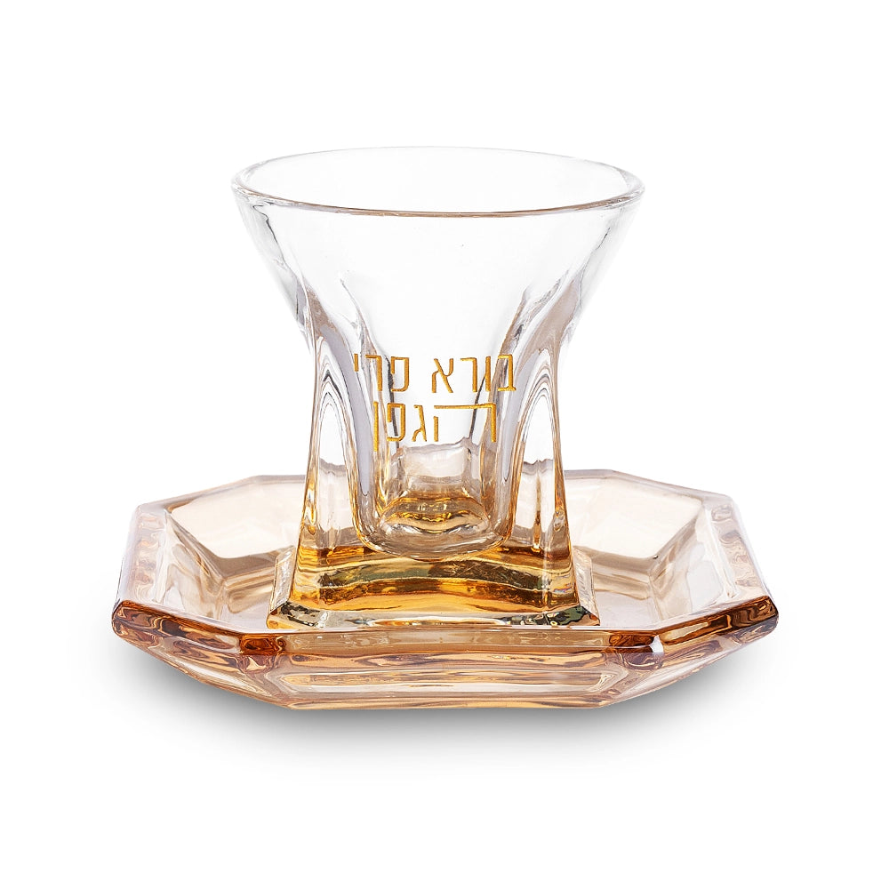 Crystal Kiddush Cup without Leg
