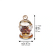 Crystal Besamim Holder 9 cm