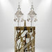 Pair of Rimonim for H'aftara 26 cm- Silver Plated