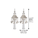 Pair of Rimonim for H'aftara 26 cm- Silver Plated