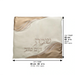 Leatherette Hot Plata Cover 80*70 cm - White, with Embroidery
