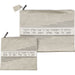 Leatherette Talit - Tefilin Set 36*29 cm - Gray