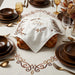 Leatherette Challah Cover 45*55 cm - with Embroidery