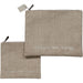 Leatherette Tallit - Tefillin Set 36*29 cm - Gray, with Embroidery