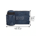 Leather- Like Thermal Tefillin & Tallit Protector Container "Tik-taf" 22 cm- Blue