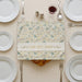 Leatherette Challah Cover 55*45cm - White, Blue