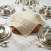 Leatherette Challah Cover 55*45cm - with Stones