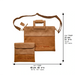Leatherette Talit & Tefilin Set 38*31 cm - with Embroidery