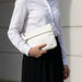 Sidur Bag 23*15cm - Silver, White