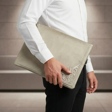 Leatherette Talit - Tefilin Set 36*29 cm - with Embroidery