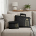 Leatherette Talit & Tefilin Set 38*31 cm - Black with Embossed Letters