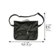 Elegant Tallit Bag with Handle 34*43 cm - Black