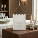 Leatherette Benchers Stand 33.5 cm, White Color