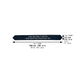 Atara for Tallit with Embroidery 100*9 cm- Navy - Dark Blue