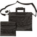 Leatherette Tallit & Tefillin Set 38*33 cm - Black