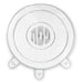 Brockett Passover Cover 45 cm, with Embroidery - Silver