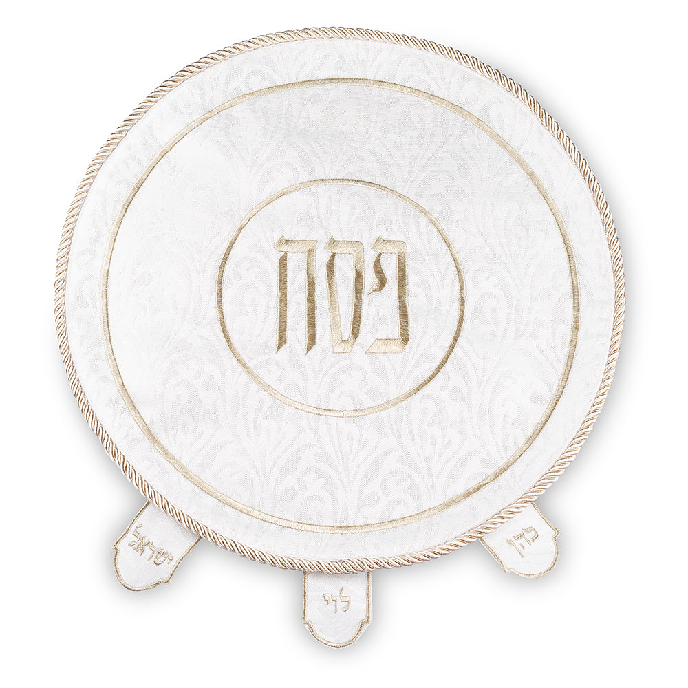 Brockett Passover Cover 45 cm, with Embroidery - Gold
