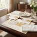 Leatherette 4 pcs Passover Set: Pillow, Passover & Afikoman Covers with Towel