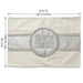 Leatherette Passover Pillow Cover 72*50 cm - with Embroidery