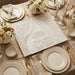 Leatherette Challah Cover 55*45cm - White