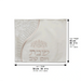 Leatherette Challah Cover 55*45cm - White