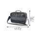 Faux Leather Tallit Bag 24*38 cm - Dark Blue