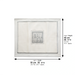 Faux Leather Challah Cover 55x45cm, with Embroidered Design
