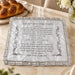Satin Challah Cover "Kiddush" 44*53 cm