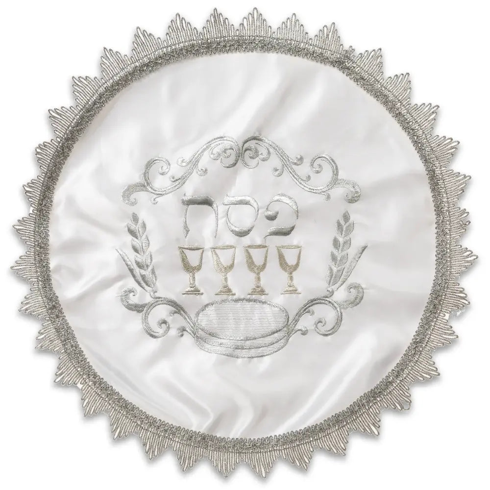 Satin Passover Cover 47 cm, with Embroidery Pvc Packaging