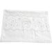 Pair of White Hand Towels with Fancy Stones, 72*34 cm
