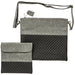 Leatherette Talit & Tefilin Set 38*31 cm - Dark Gray