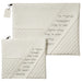 Leatherette Tallit - Tefillin Set 36*29 cm with Embroidery