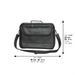 PU Leathere Fabric Talit 43*36 cm with Handle- Black